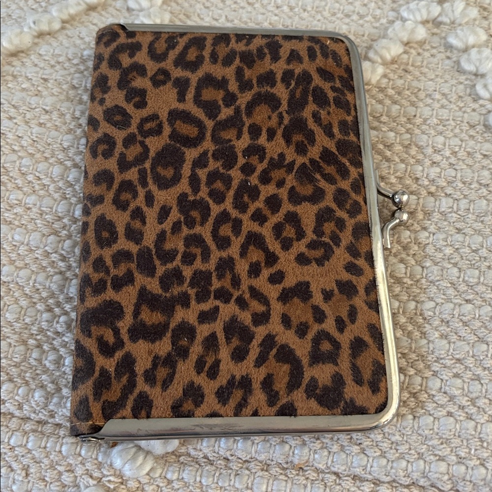 Leopard Print photo clutch